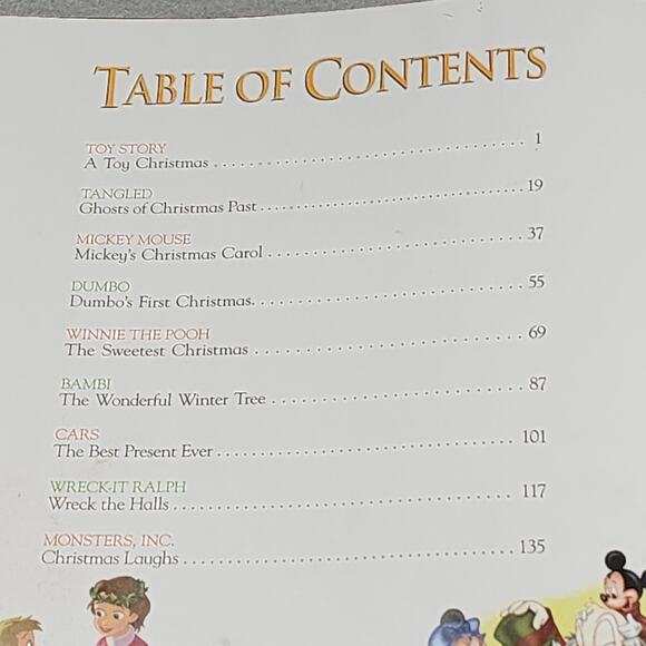 DISNEY CHRISTMAS STORYBOOK COLLECTION - Hardcover, By Disney Books 2014 - Picture 10 of 12